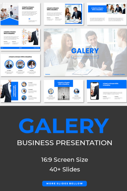 Template #92464 Animated Presentation Webdesign Template - Logo template Preview