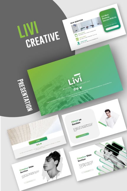 Template #92475 Clean Creative Webdesign Template - Logo template Preview