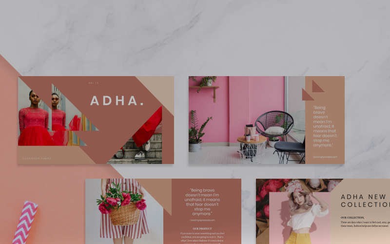 ADHA PowerPoint template PowerPoint Template