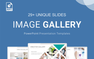 Image Gallery PowerPoint template