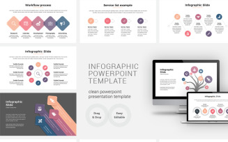 Pangkus - Infographic Presentation PowerPoint template
