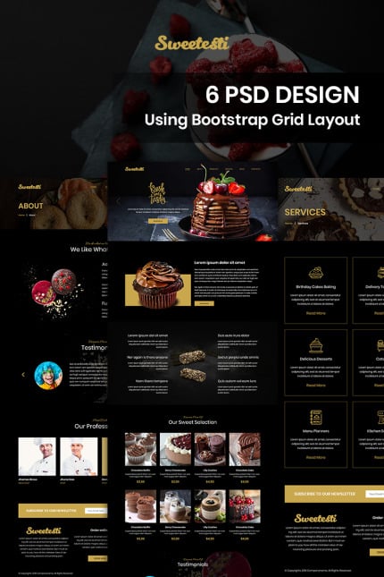 Template #92515 Food Shop Webdesign Template - Logo template Preview