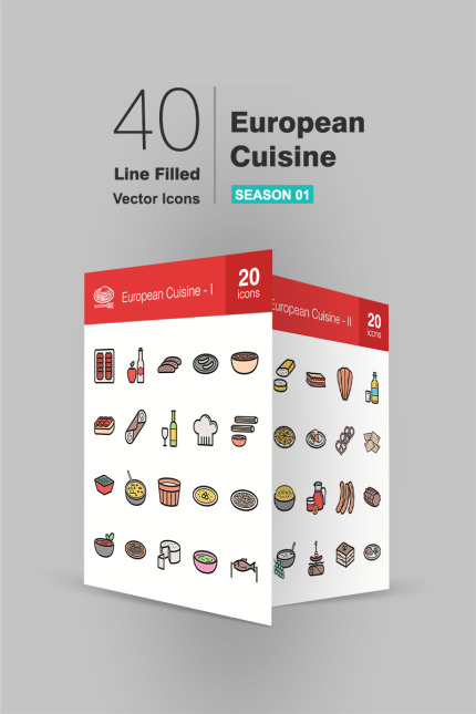 Template #92527 Icon Cuisine Webdesign Template - Logo template Preview