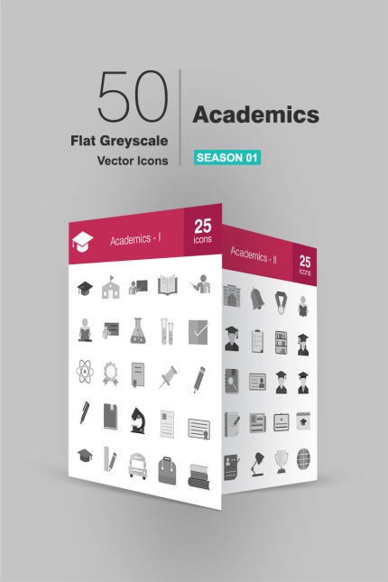 Template #92594 Icon Academics Webdesign Template - Logo template Preview