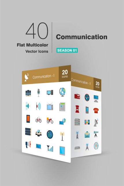 Template #92595 Icon Communicate Webdesign Template - Logo template Preview