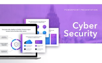 Cyber Security PowerPoint template