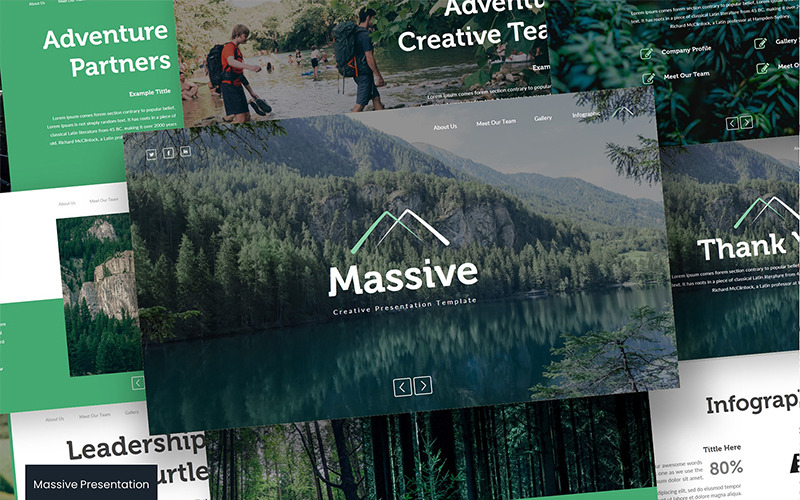 Massive PowerPoint template PowerPoint Template