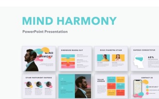 Mind Harmony PowerPoint template