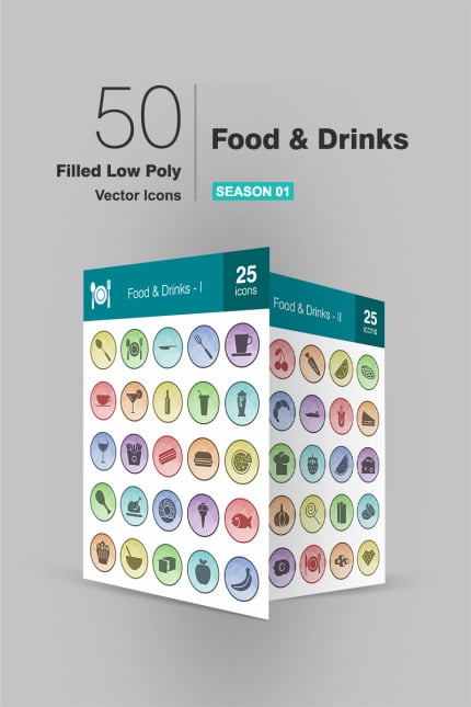 Kit Graphique #92601 Food Icon Divers Modles Web - Logo template Preview