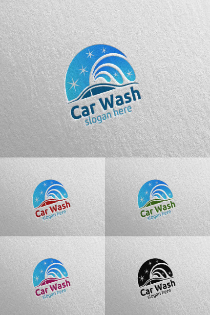 Template #92615 Logo Wash Webdesign Template - Logo template Preview