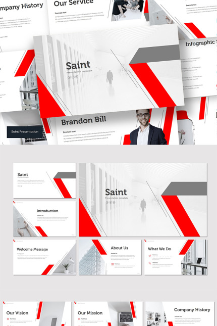 Template #92661 Creative Simple Webdesign Template - Logo template Preview