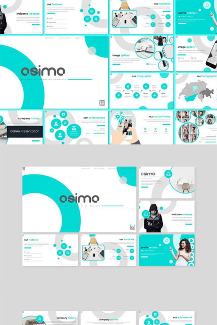 Template #92664 Creative Simple Webdesign Template - Logo template Preview