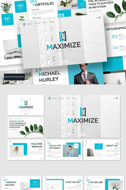 Template #92670 Creative Simple Webdesign Template - Logo template Preview