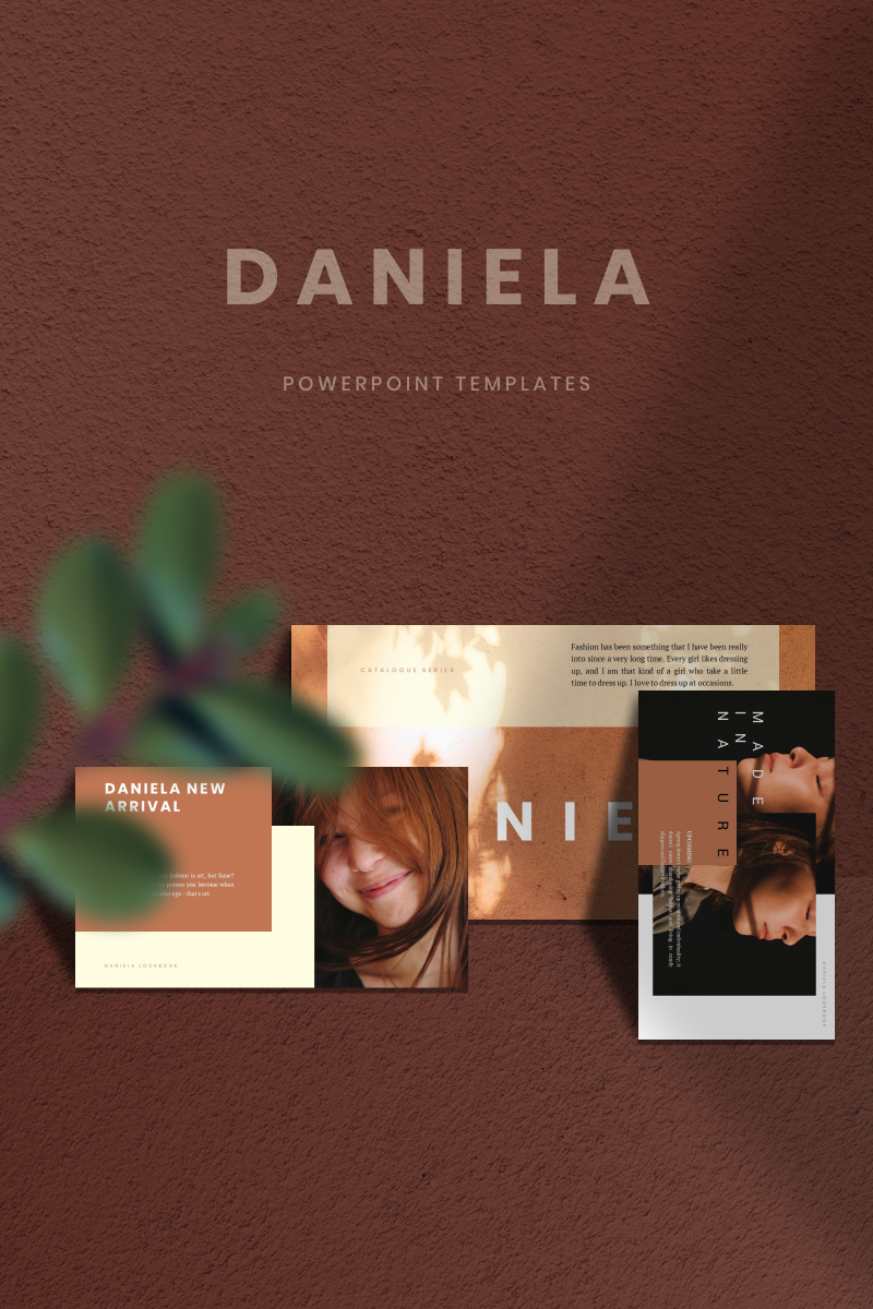 DANIELA PowerPoint template
