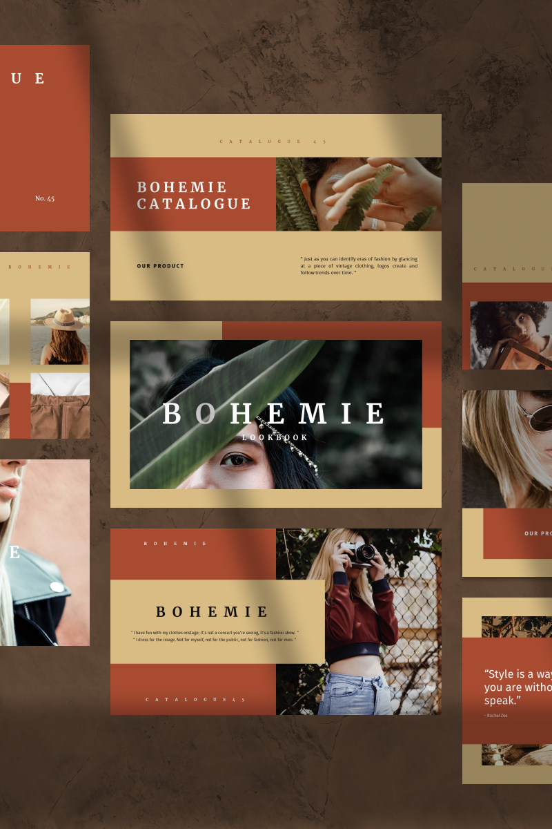 BOHEMIE PowerPoint template