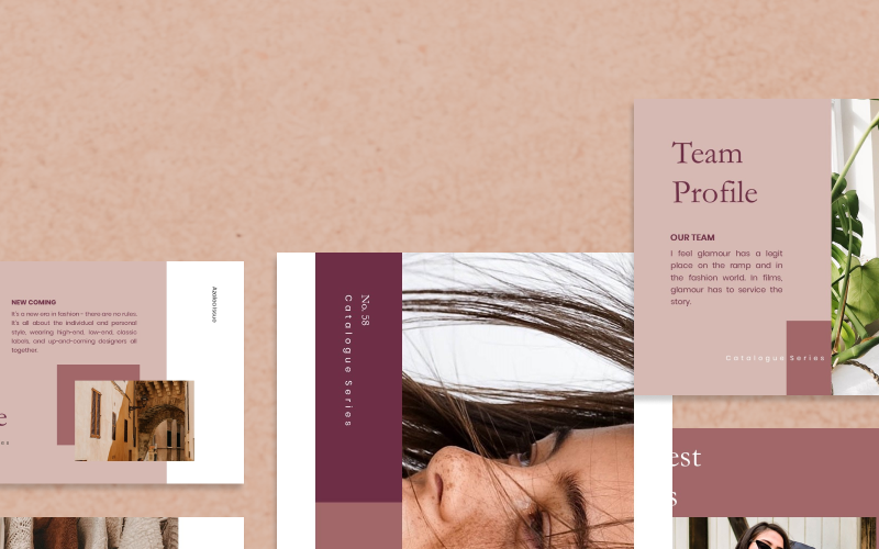 AZALEA PowerPoint template PowerPoint Template