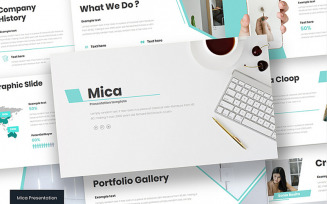 MICA PowerPoint template