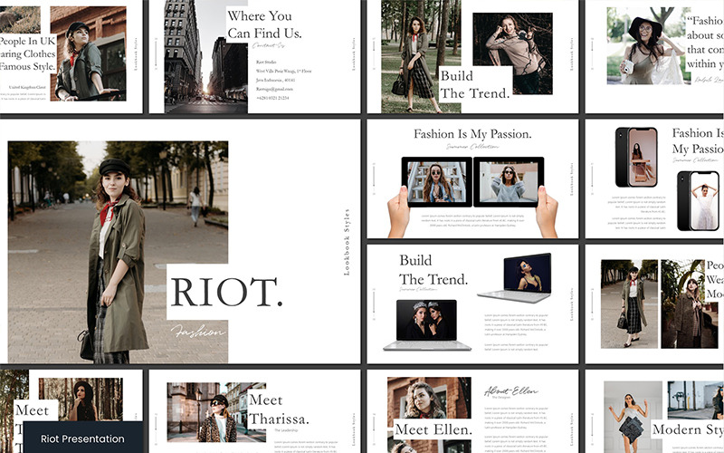 Riot PowerPoint template PowerPoint Template