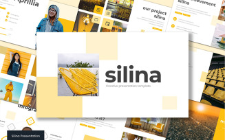 Silina PowerPoint template