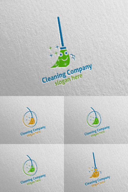 Template #92742 Logo Maid Webdesign Template - Logo template Preview