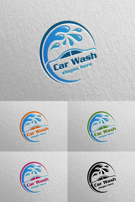 Template #92748 Logo Wash Webdesign Template - Logo template Preview