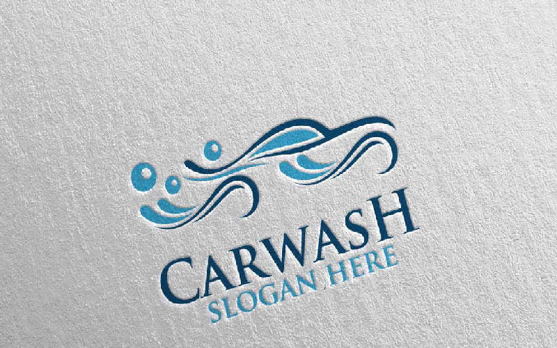 Car Wash 5 Logo Template