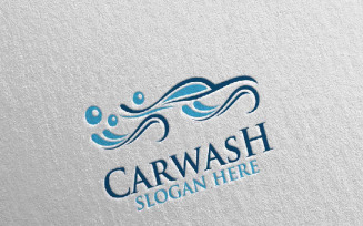 Car Wash 5 Logo Template