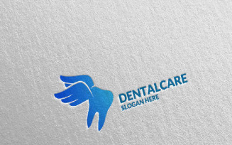 Dental, Dentist stomatology Design 13 Logo Template