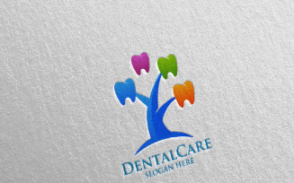 Dental, Dentist stomatology Design 14 Logo Template