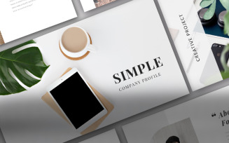Simple Company Google Slides