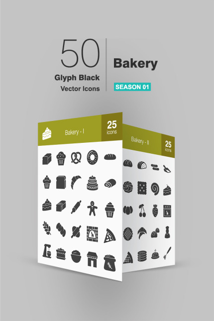 Template #92829 Icon Baked Webdesign Template - Logo template Preview