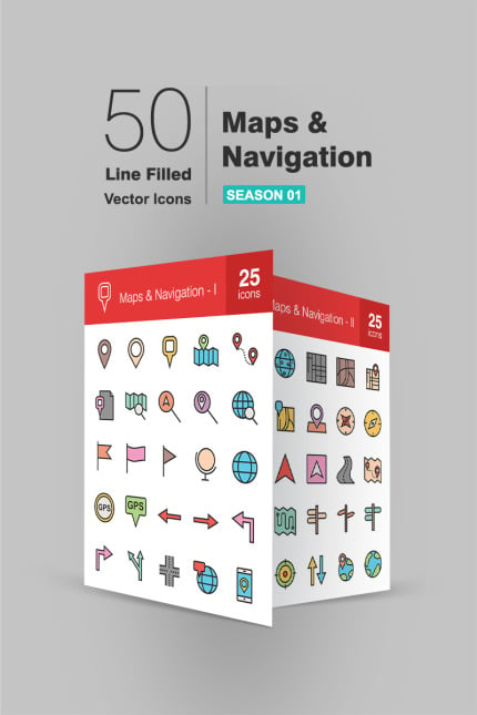 Template #92850 Icon Navigation Webdesign Template - Logo template Preview