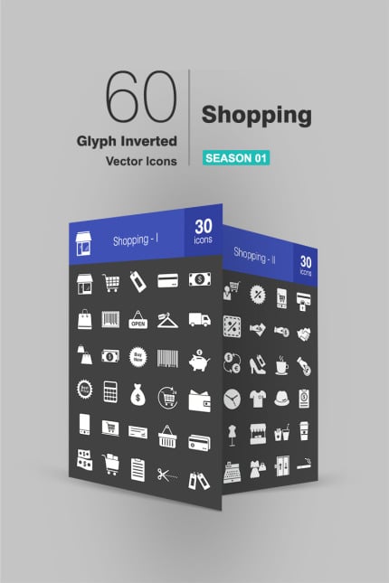 Template #92864 Icon Shopping Webdesign Template - Logo template Preview