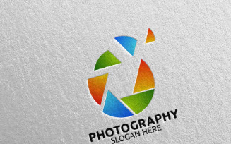 Abstract Camera Photography 51 Logo Template