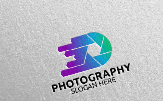 Speed Camera Photography 58 Logo Template