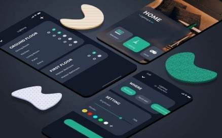 Lighting Dark Sketch Template