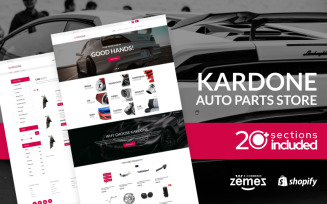 Kardone Auto Parts Store Template Shopify Theme