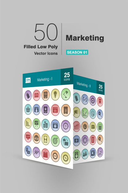 Kit Graphique #93037 Marketing Icon Divers Modles Web - Logo template Preview