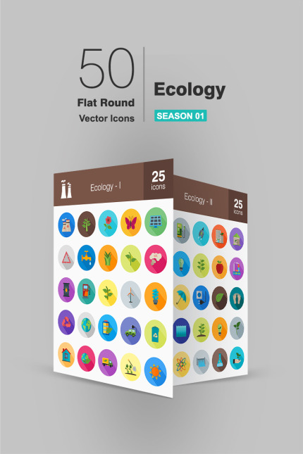 Kit Graphique #93039 Ecology Icon Divers Modles Web - Logo template Preview