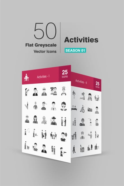 Kit Graphique #93042 Activity Icons Divers Modles Web - Logo template Preview