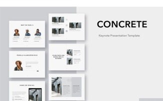 Concrete - Keynote template