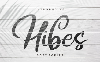 Hibes | Soft Cursive Font