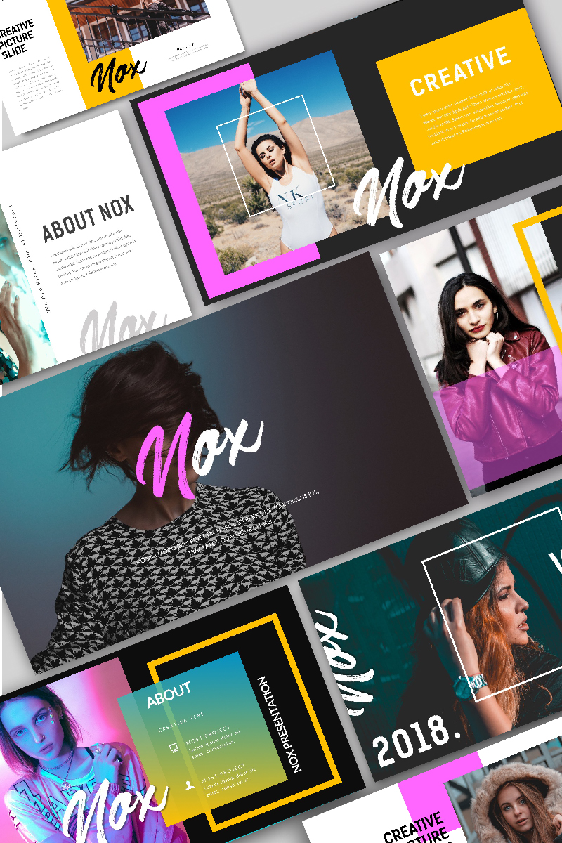 Nox Creative Google Slides - screenshot