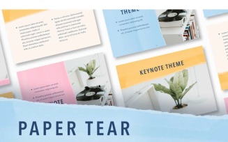 Paper Tear - Keynote template