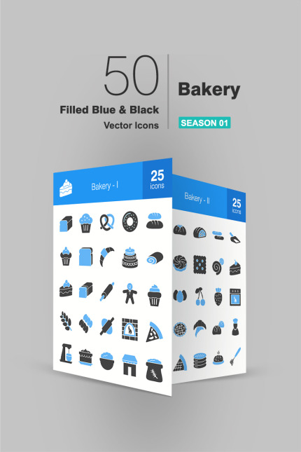 Template #93162 Icon Baked Webdesign Template - Logo template Preview
