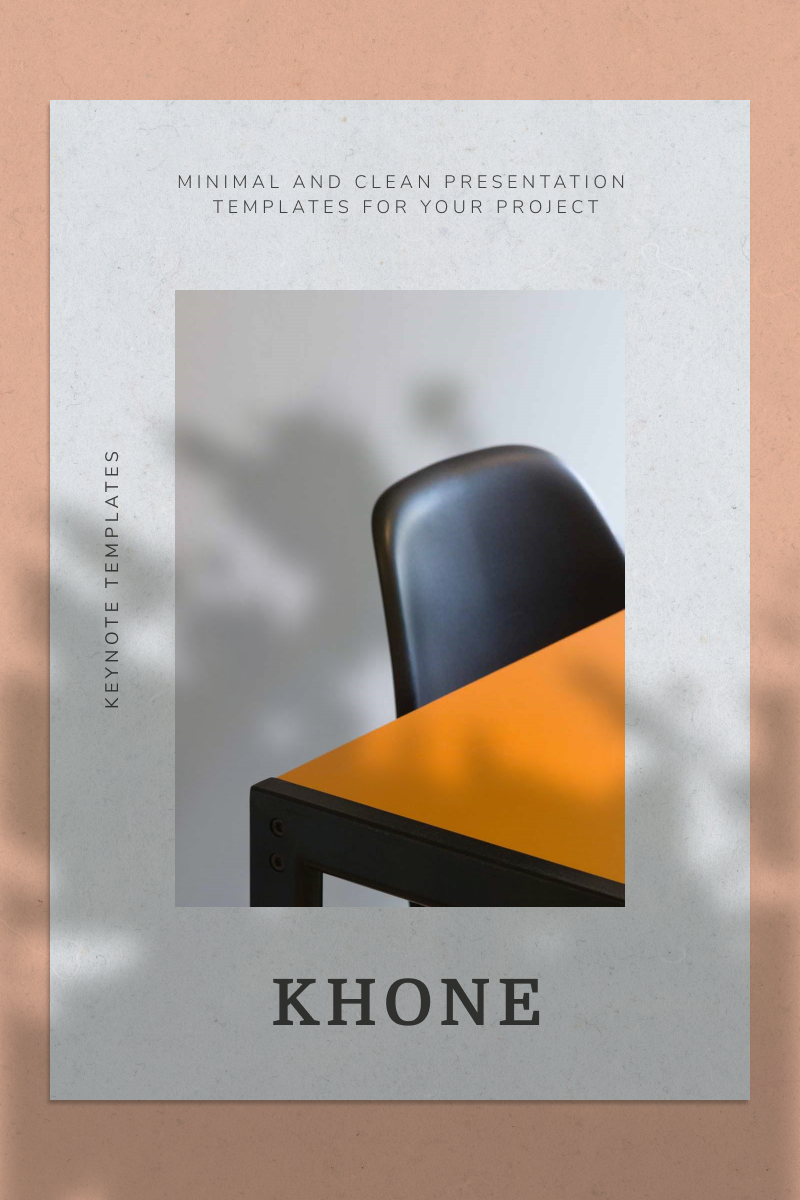 KHONE - Keynote template