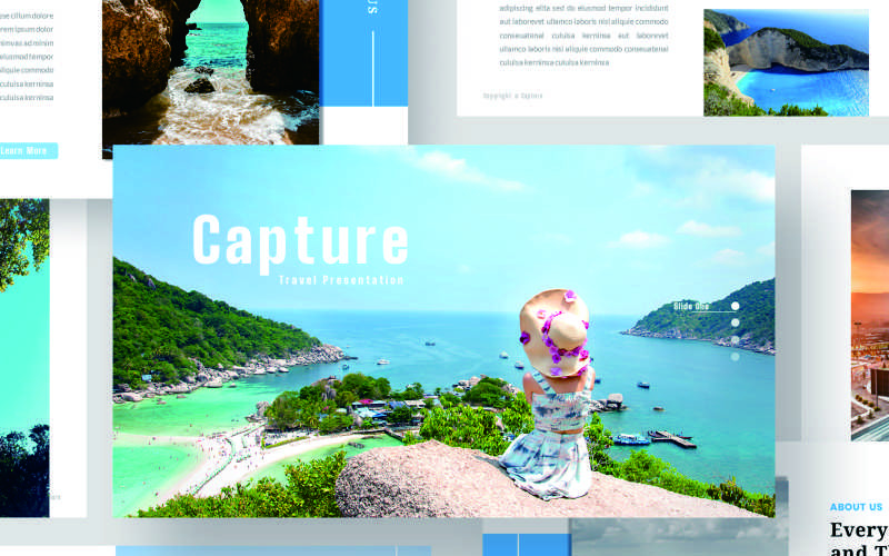 Capture PowerPoint template PowerPoint Template