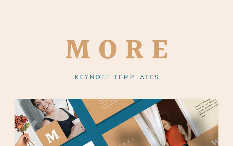 MORE - Keynote template Keynote Template