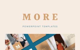 MORE PowerPoint template