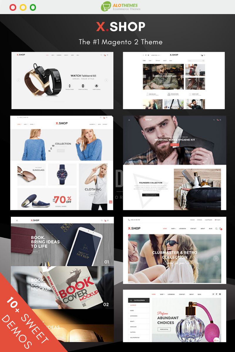 Tema Magento "Xshop - Multipurpose and Fully Responsive" #93148